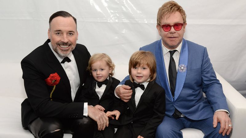 Elton John and David Furnish
