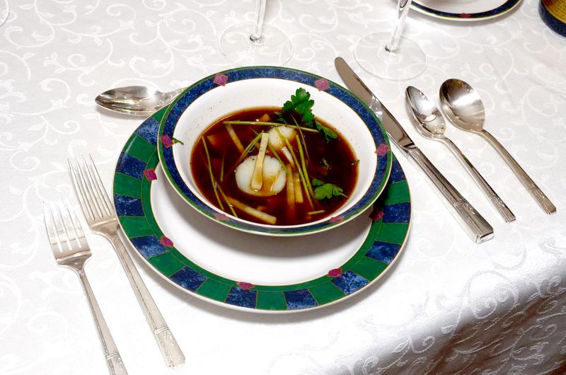 Consommé Olga