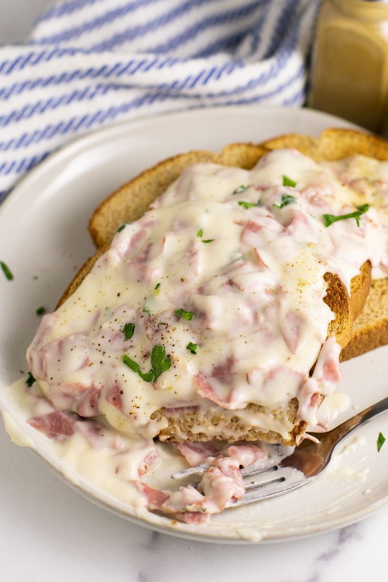 Creamed Chipped Beef on Toast
