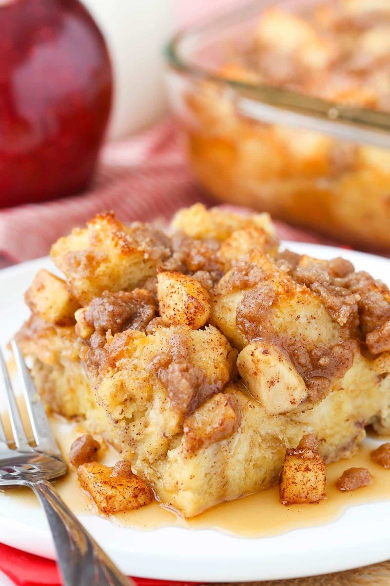 Pie Filling French Toast Casserole