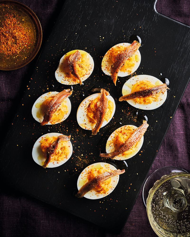 Huevos Rellenos (Spanish Deviled Eggs)