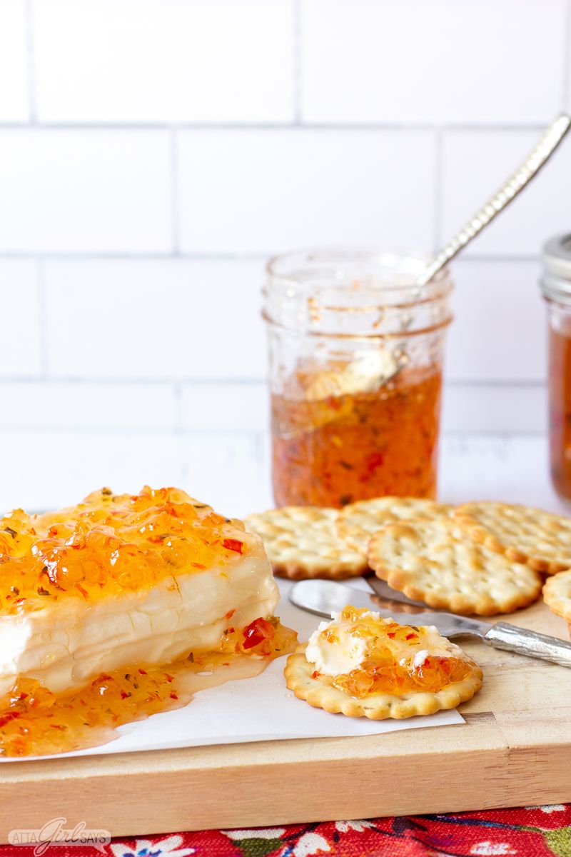 Cream Cheese Pepper Jelly Dip