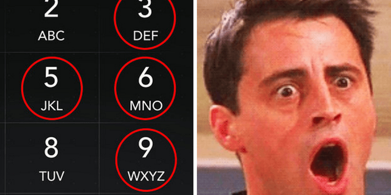 Joey's ATM PIN Spells His Own Name