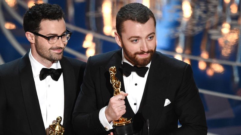 Sam Smith Claims No Gay Man Had Ever Won an Oscar (2016 Oscars)