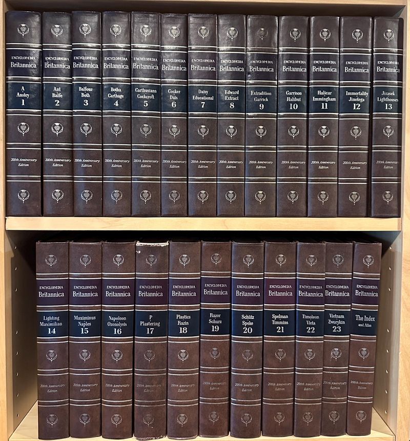Encyclopedia Sets in Homes