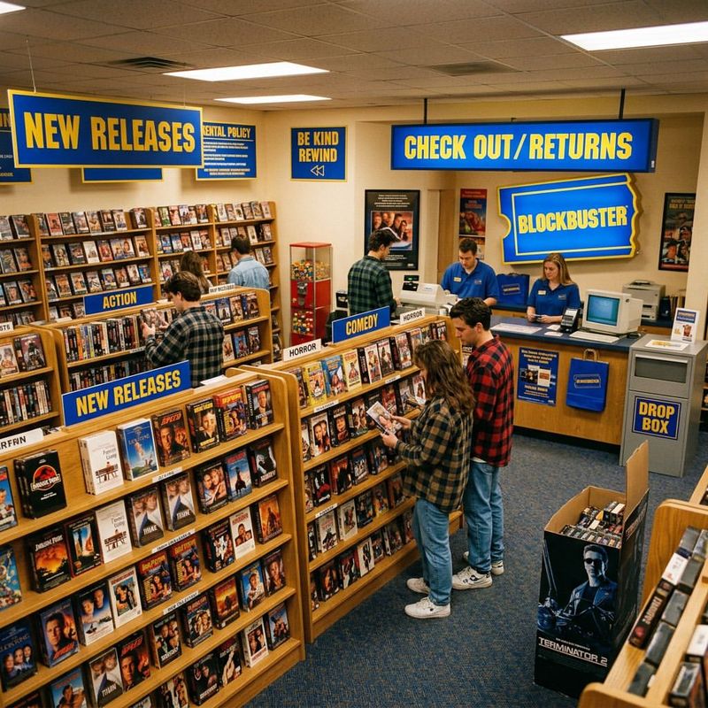 Blockbuster Video Rentals