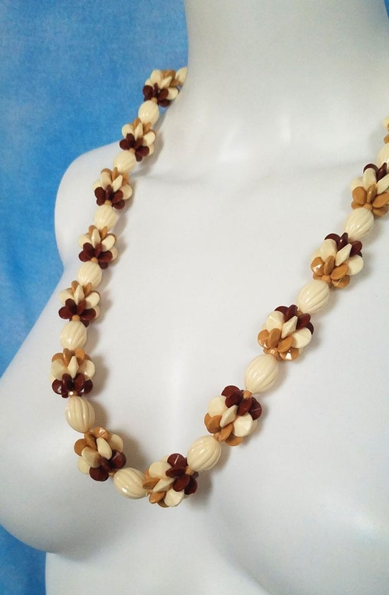 Chunky Plastic or Wooden Bead Jewelry