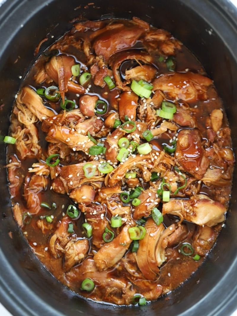 Honey-Garlic Slow Cooker Chicken