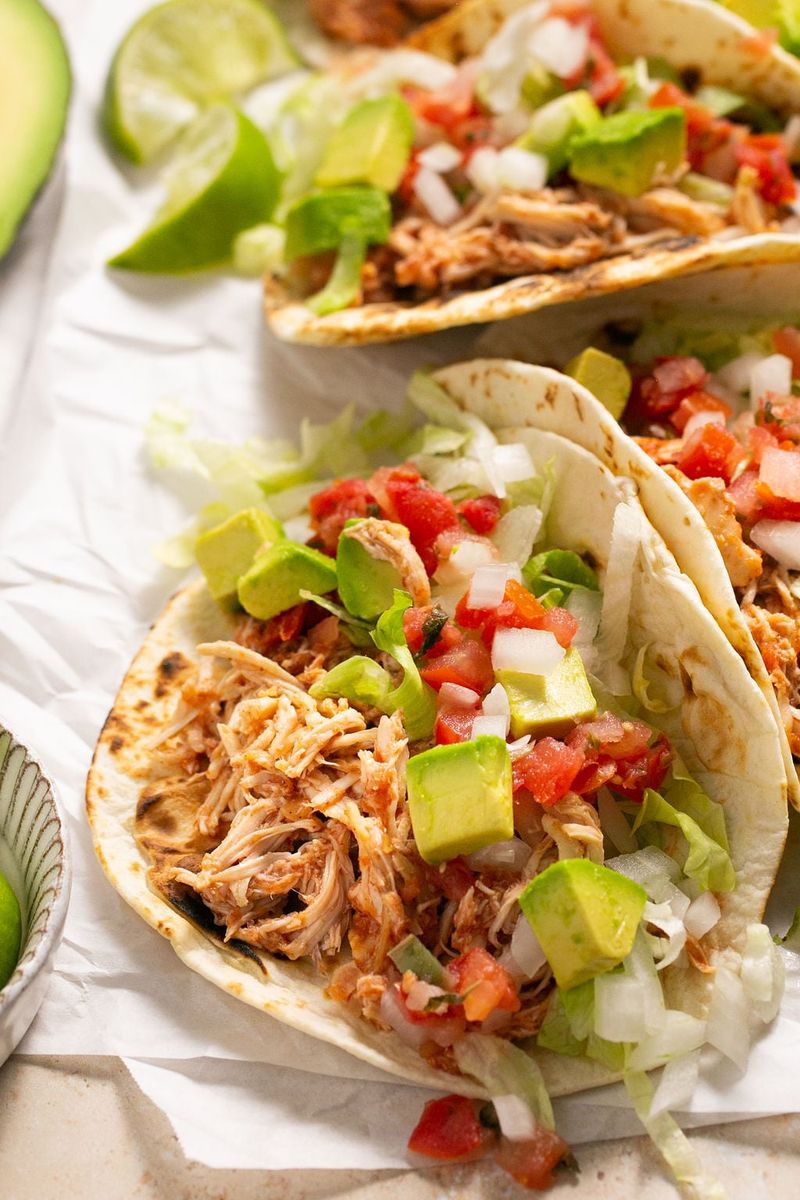 Slow Cooker Chicken Tacos