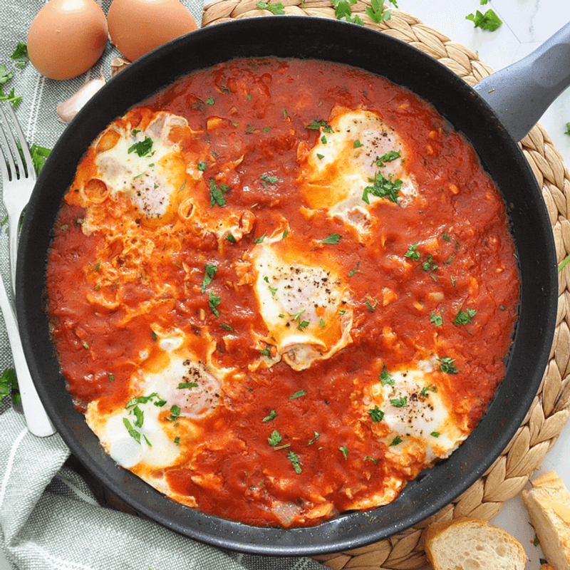 Huevos a la Manchega (Manchego-Style Eggs)