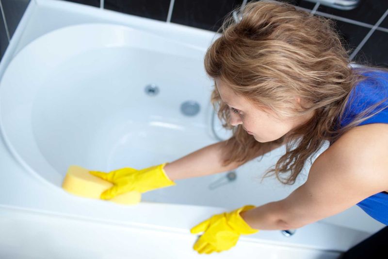 Cleaning Bathrooms