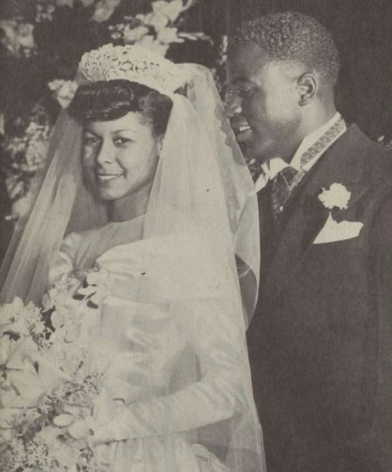 Jackie Robinson and Rachel Isum's Hopeful 1946 Wedding