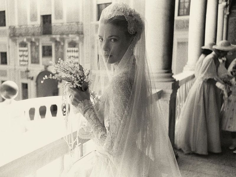 Grace Kelly and Prince Rainier's 1956 Fairy-Tale Ceremony