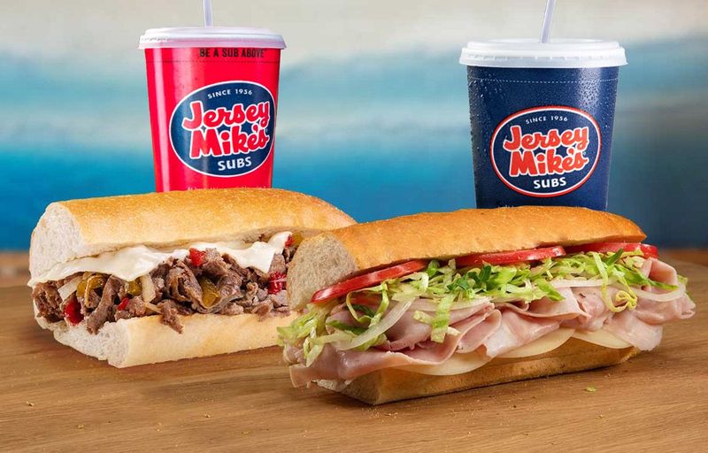 1. Jersey Mike's — Score: 84