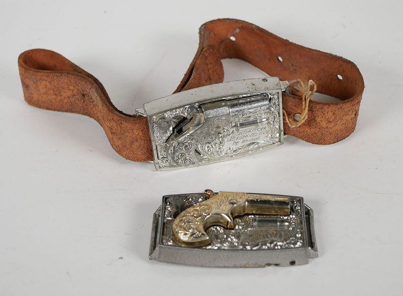 Belt Buckle Guns by Mattel