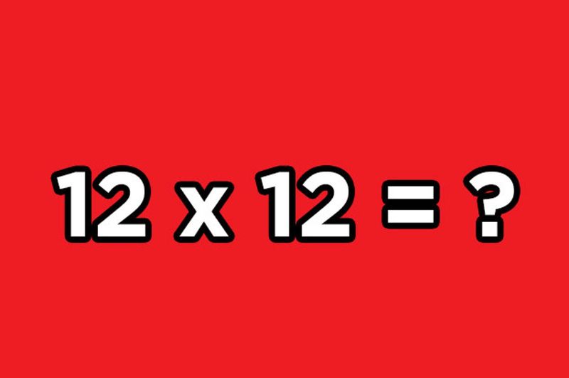 What Is 12 Multiplied by 12?