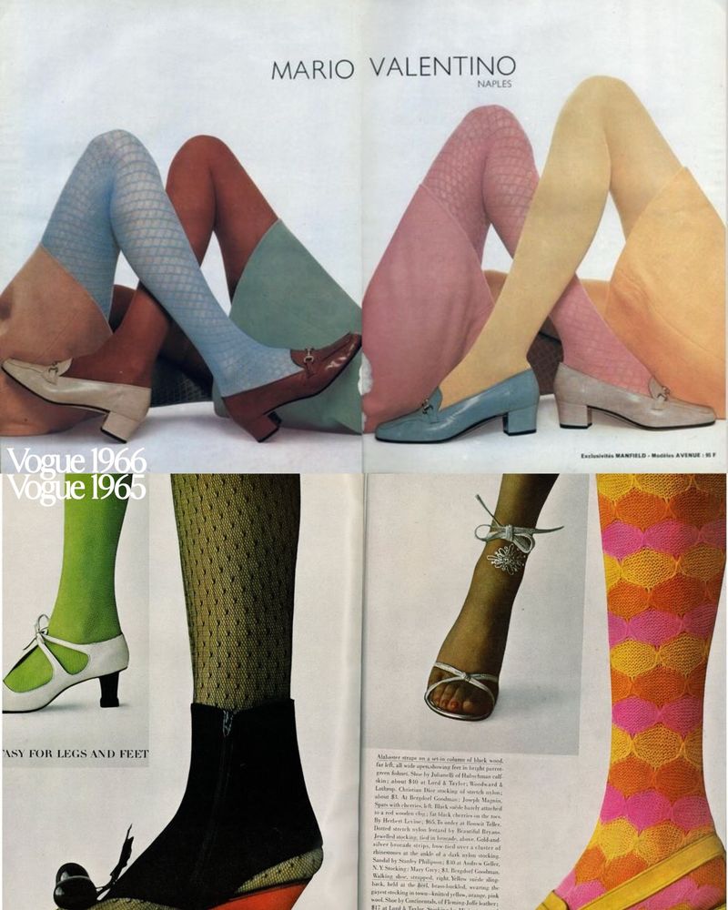 Patterned Colored Tights
