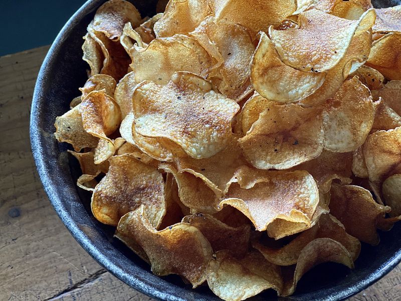 Alton Brown's Kettle-Style Potato Chips
