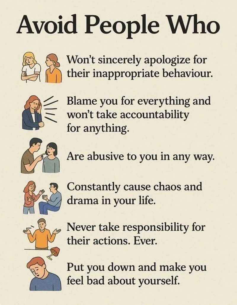 You Never Take Responsibility for Your Actions