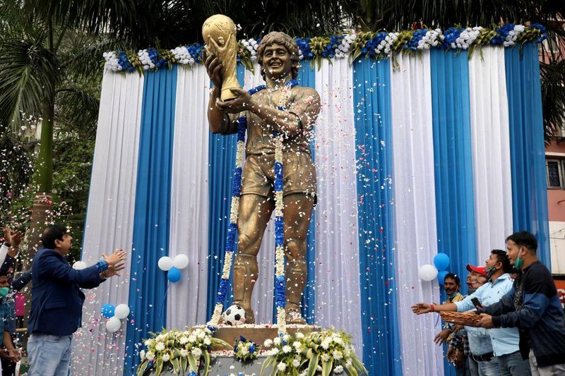 Diego Maradona – Kolkata, India