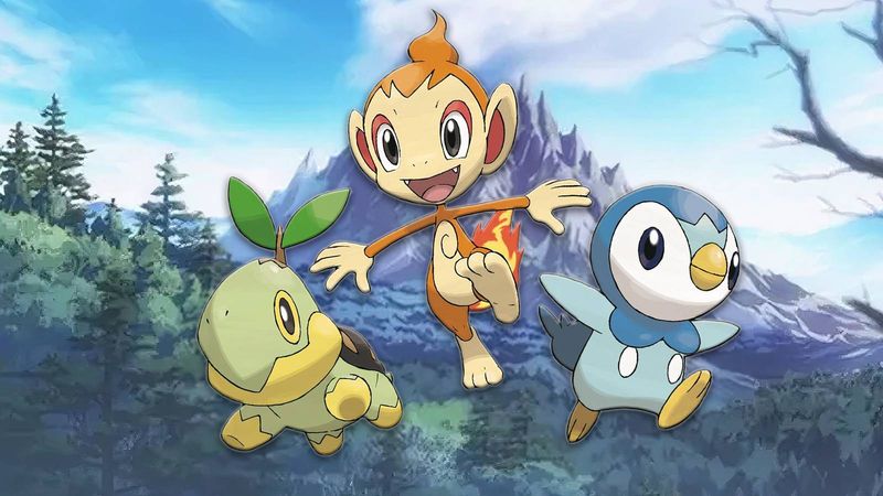 Meet the Sinnoh Starter Pokémon