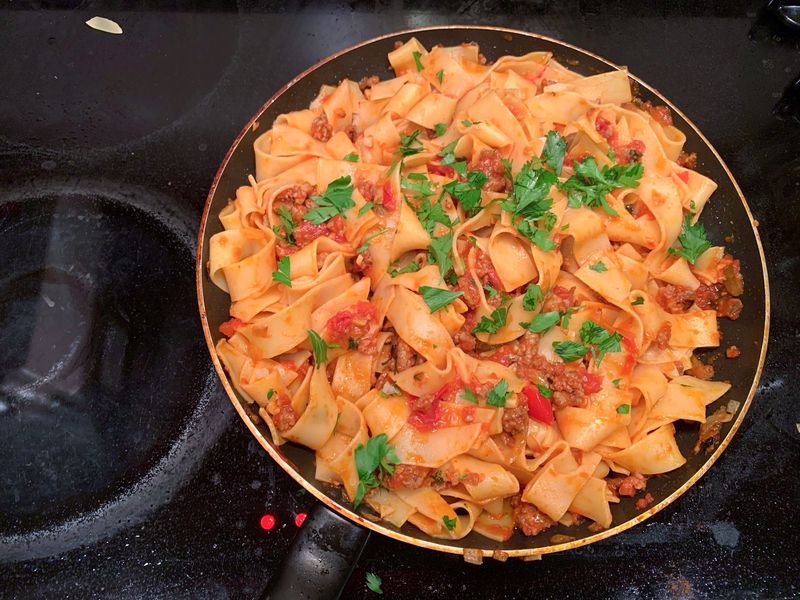15-Minute Sausage Bolognese
