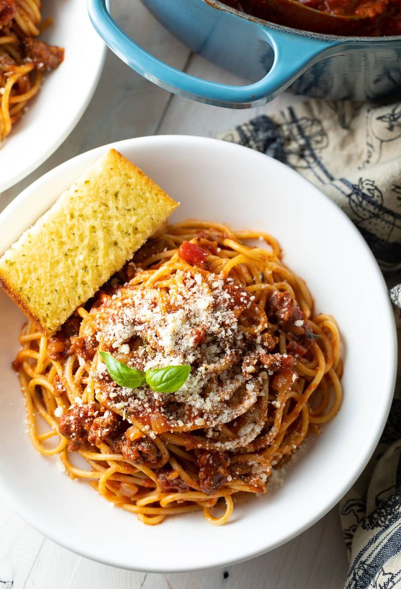 Spaghetti and Meat Sauce