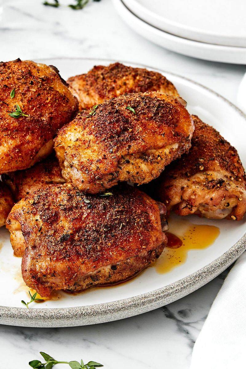 Roasted Chicken Thighs