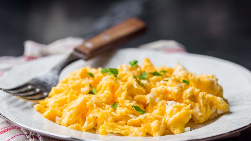 Classic Mustard and Egg Scramble