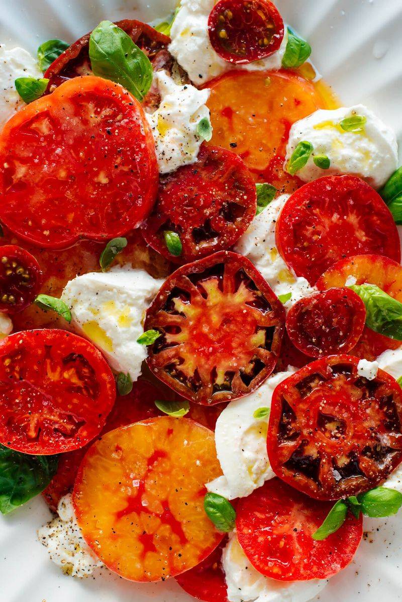 Classic Caprese with Heirloom Tomatoes