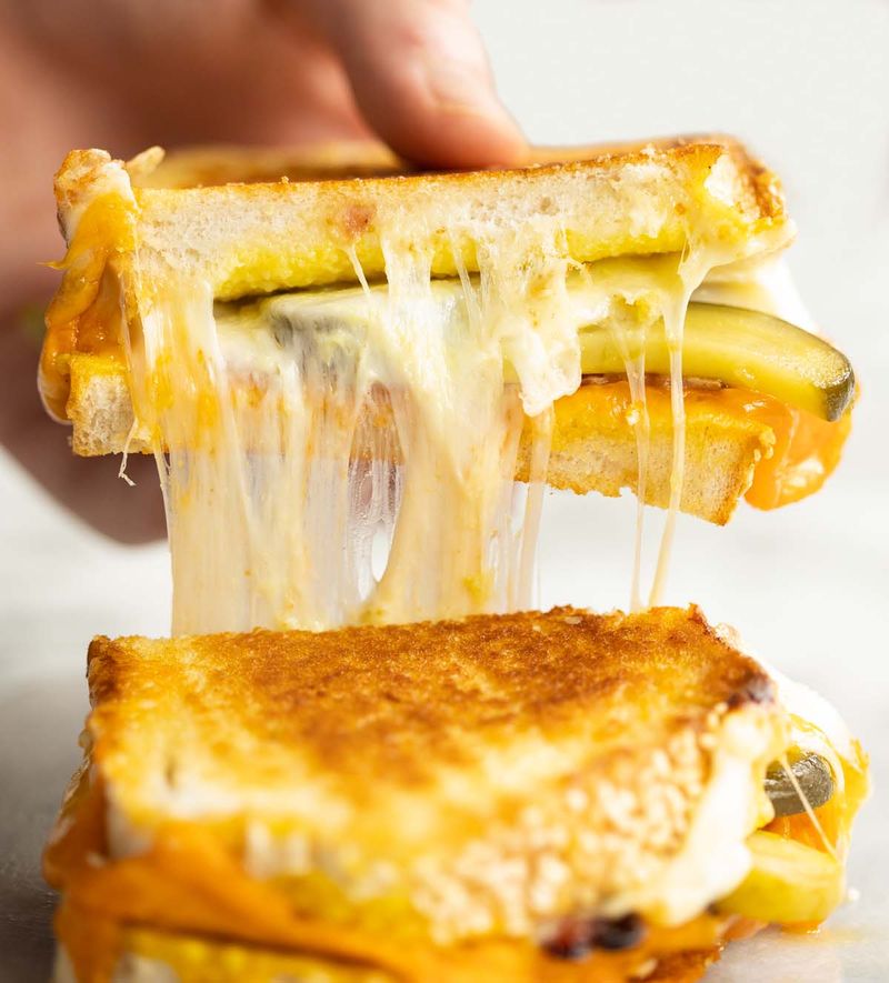 Pickle Grilled Cheese
