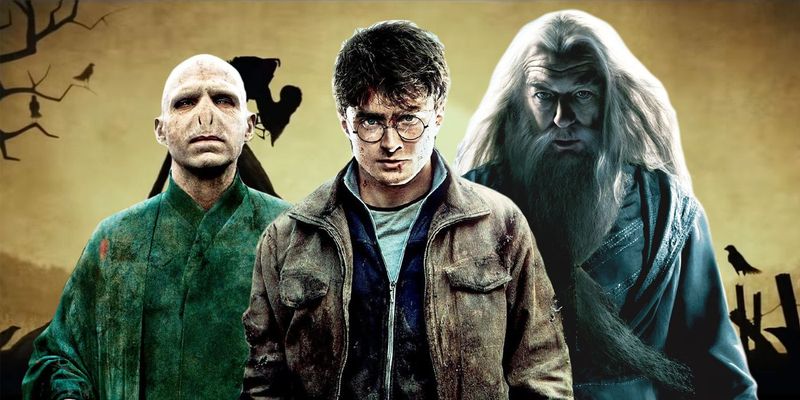 The Three Brothers and Dumbledore as Death