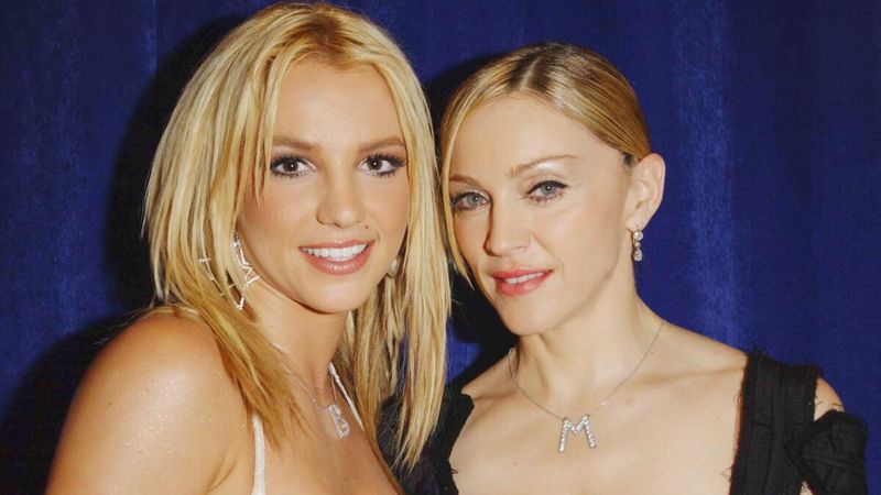 Britney Spears and Madonna - Me Against the Music