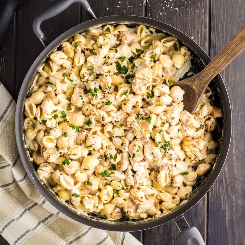 Creamy Garlic Chicken Pasta