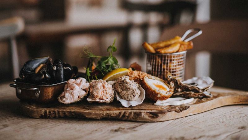 Fishmonger & Deli at Blagdon Farm Shop, Northumberland