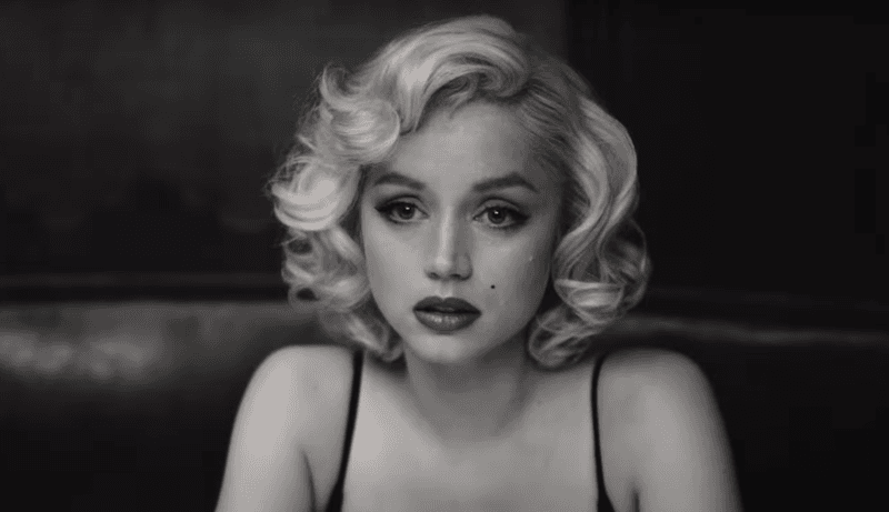 Ana de Armas in Blonde (2022)