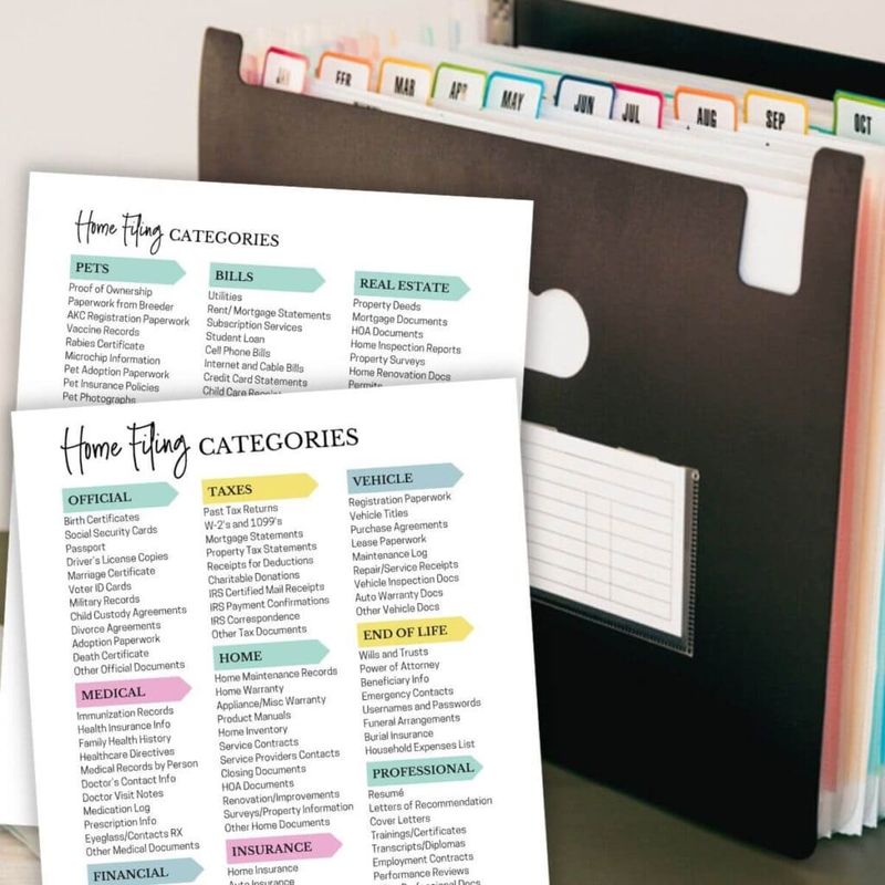 Gather and Copy All Financial Documents