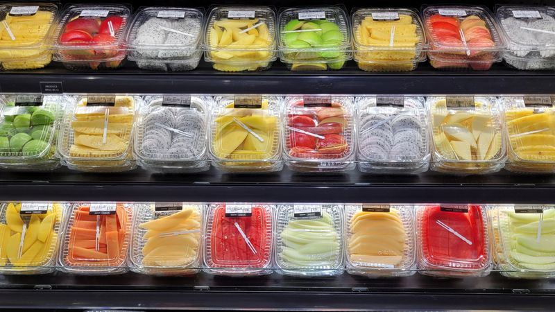 Pre-Cut Fruits and Vegetables