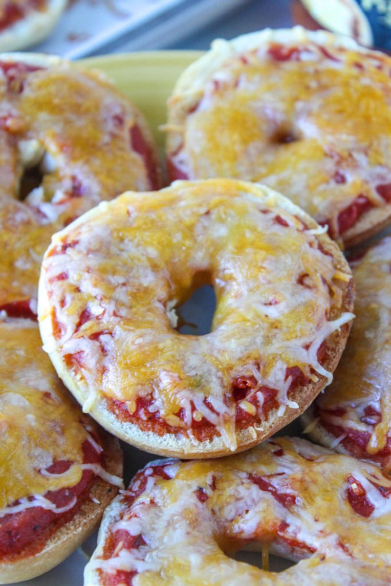 Mini Bagel Pizzas