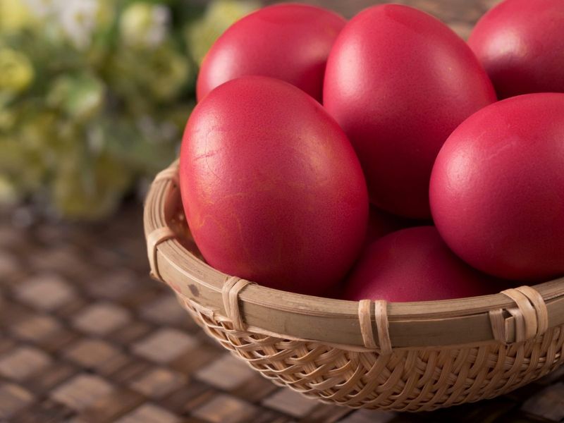 Red Eggs - China