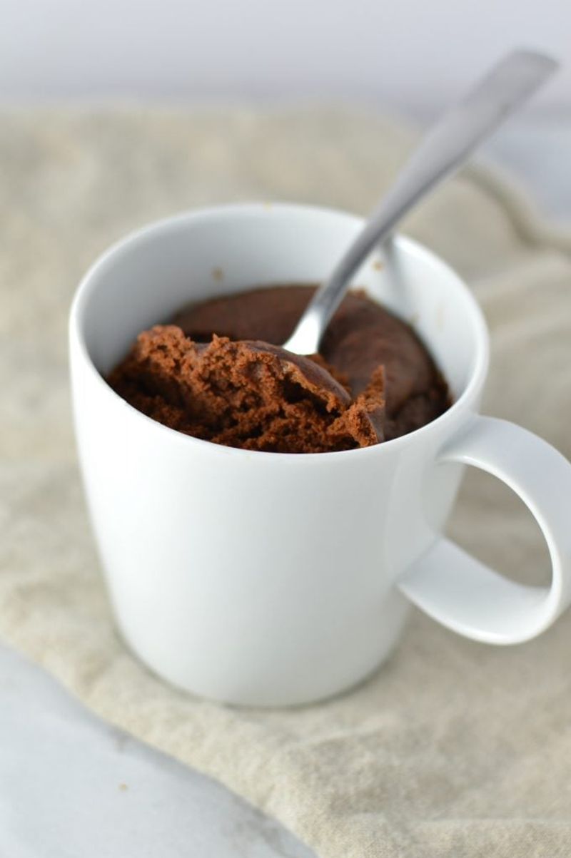 4-Ingredient Chocolate Mug Cake