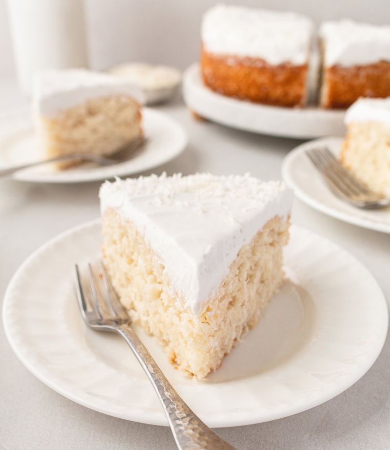 4-Ingredient Coconut Cake