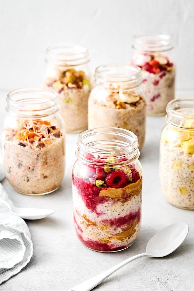 Overnight Oats in a Small Jar