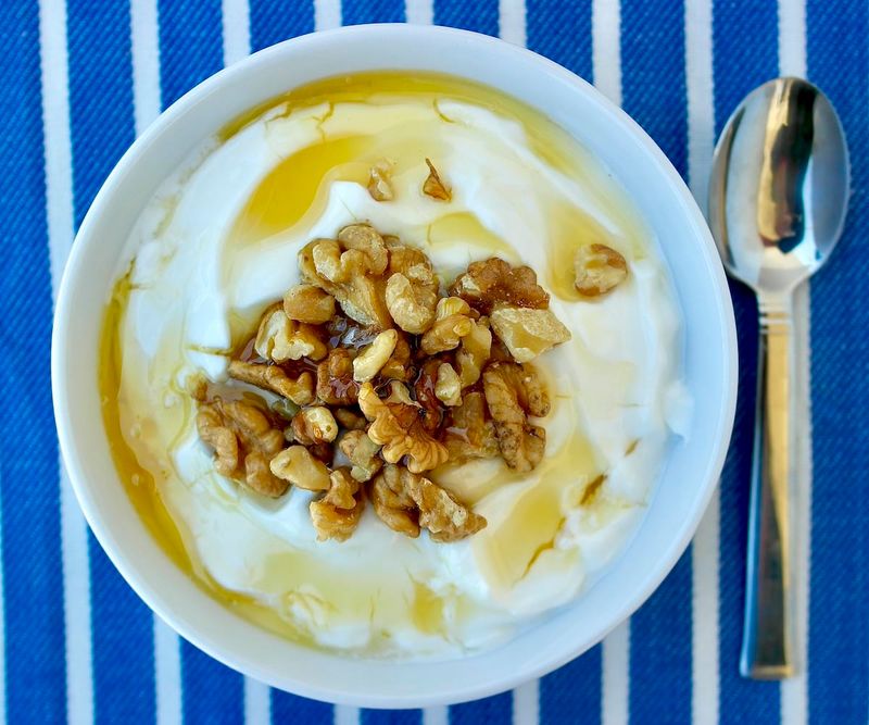 Greek Yogurt With a Drizzle of Honey