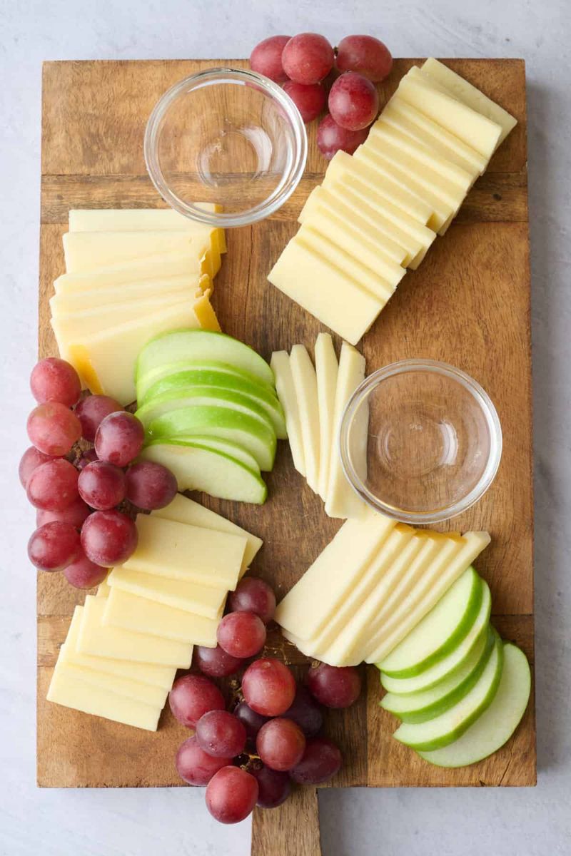 A Fruit and Cheese Plate