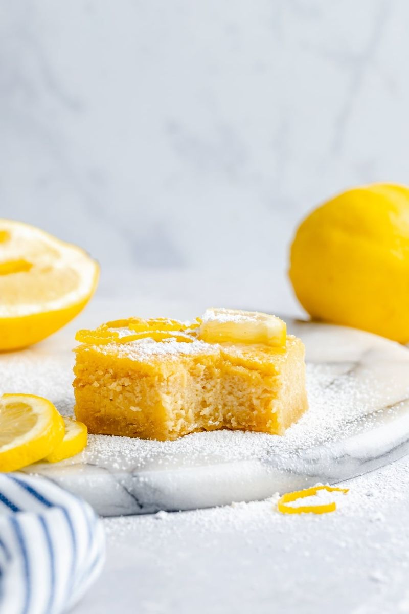 Honey-Sweetened Lemon Bars