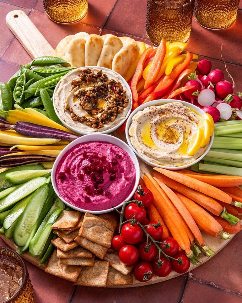 Hummus and Veggie Dippers