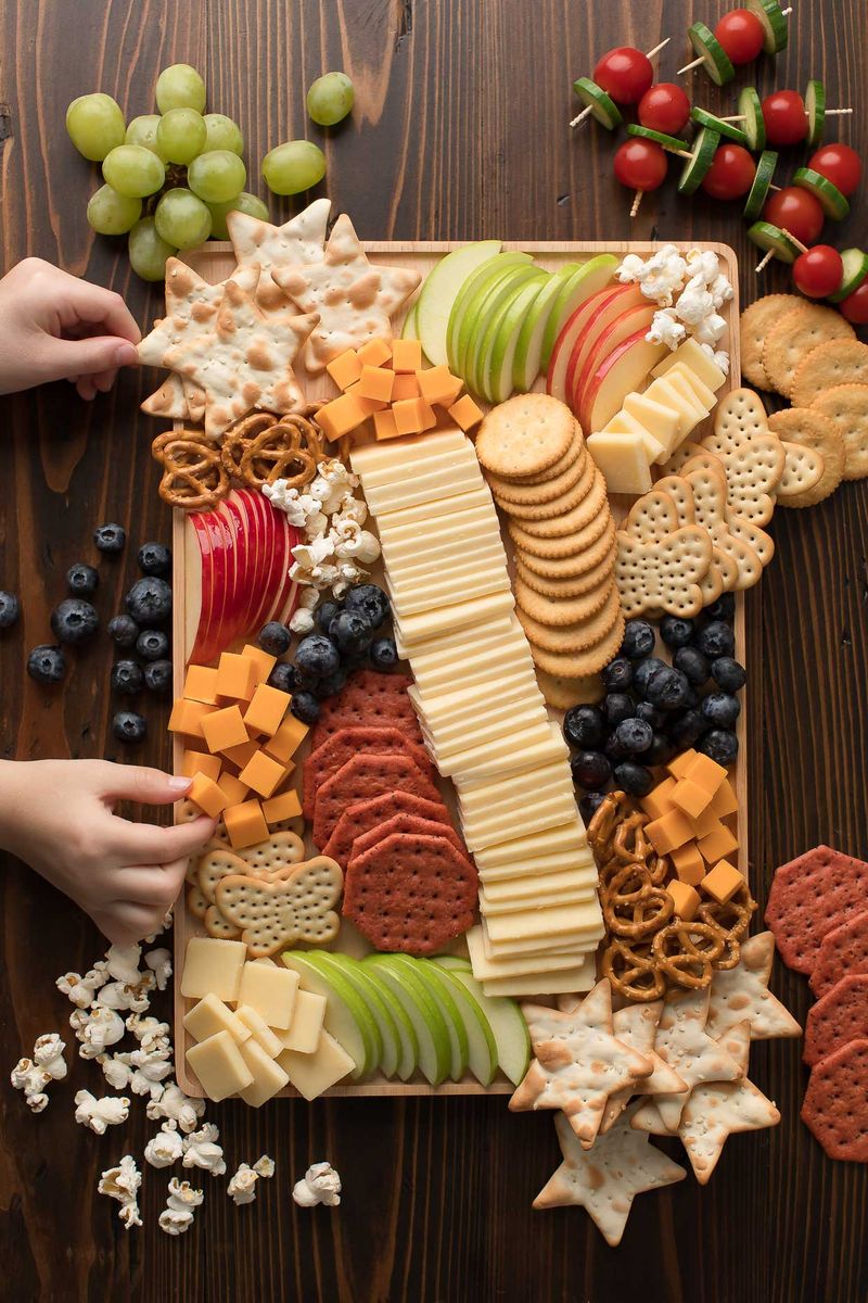 Cheese and Crackers Board
