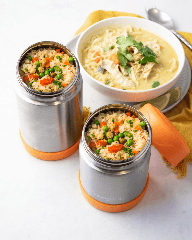 Fried Rice in a Thermos