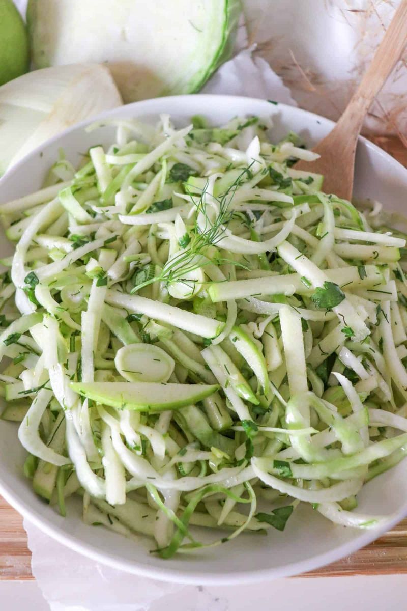 Apple and Fennel Slaw